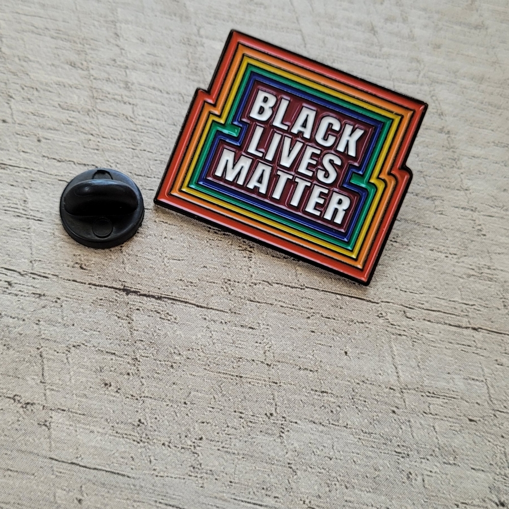 BLM Enamel LGBTQ Unity Pin